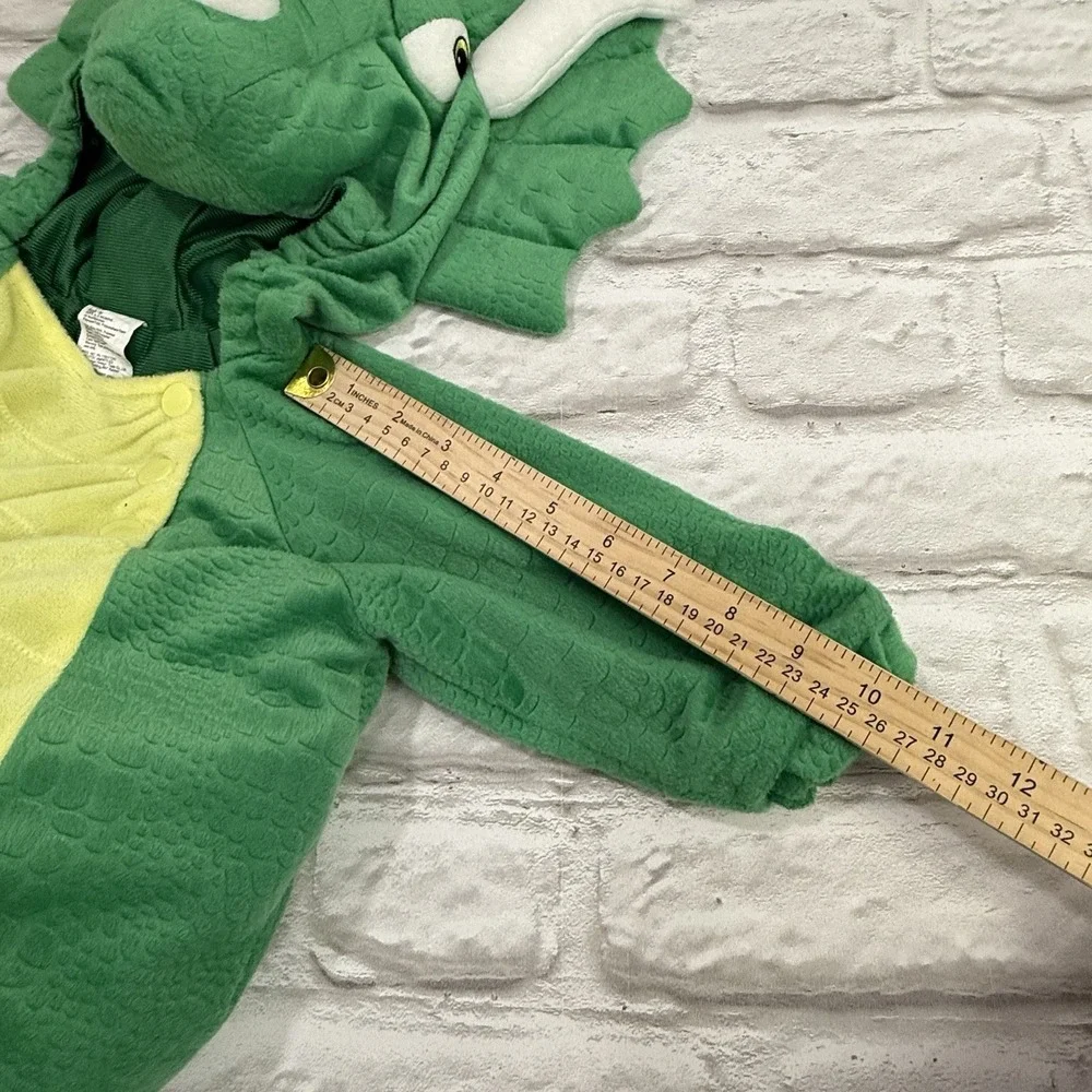 Halloween Baby Triceratops Costume Plush Hooded Pullover 6-12m  Quick Handling!!